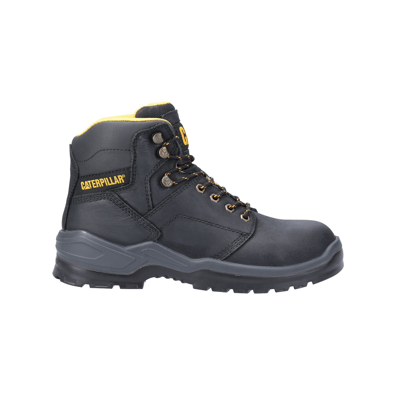 Caterpillar Striver St S3 Src - Mens Work Boots - Black - NZ (912PUFBZN)